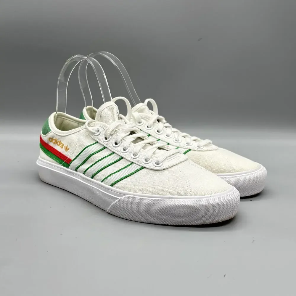 Adidas Originals Shoes Mens 7 White Canvas Seleccion Nacional Mexico Sneakers